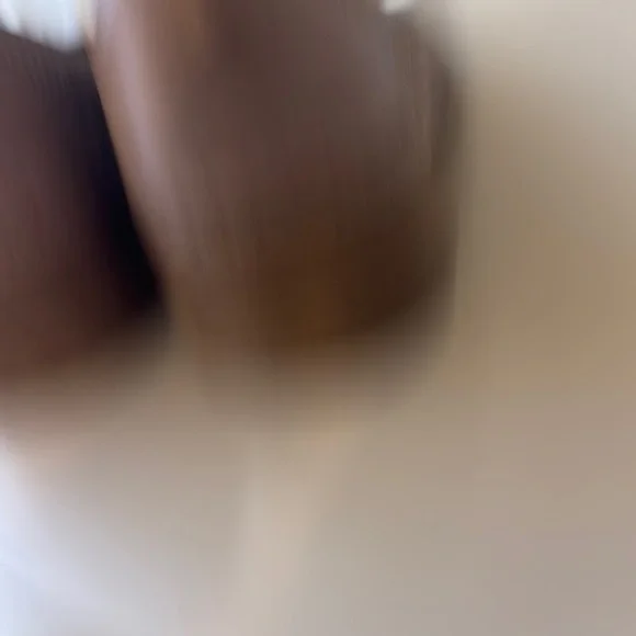 Spring Step Pink and Tan Flats with Textured Pattern - Picture 5 of 6